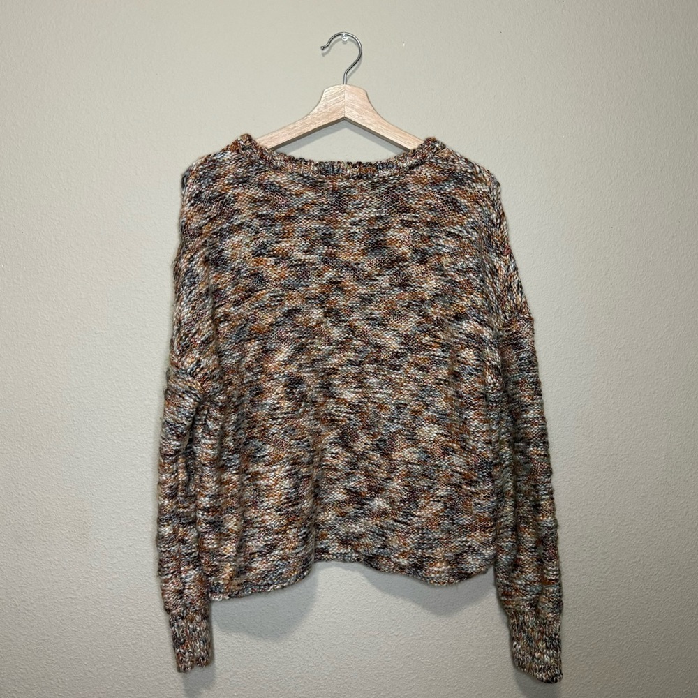 Universal Thread size large multi color knit wool blend long sleeve sweater - Picture 1 of 6